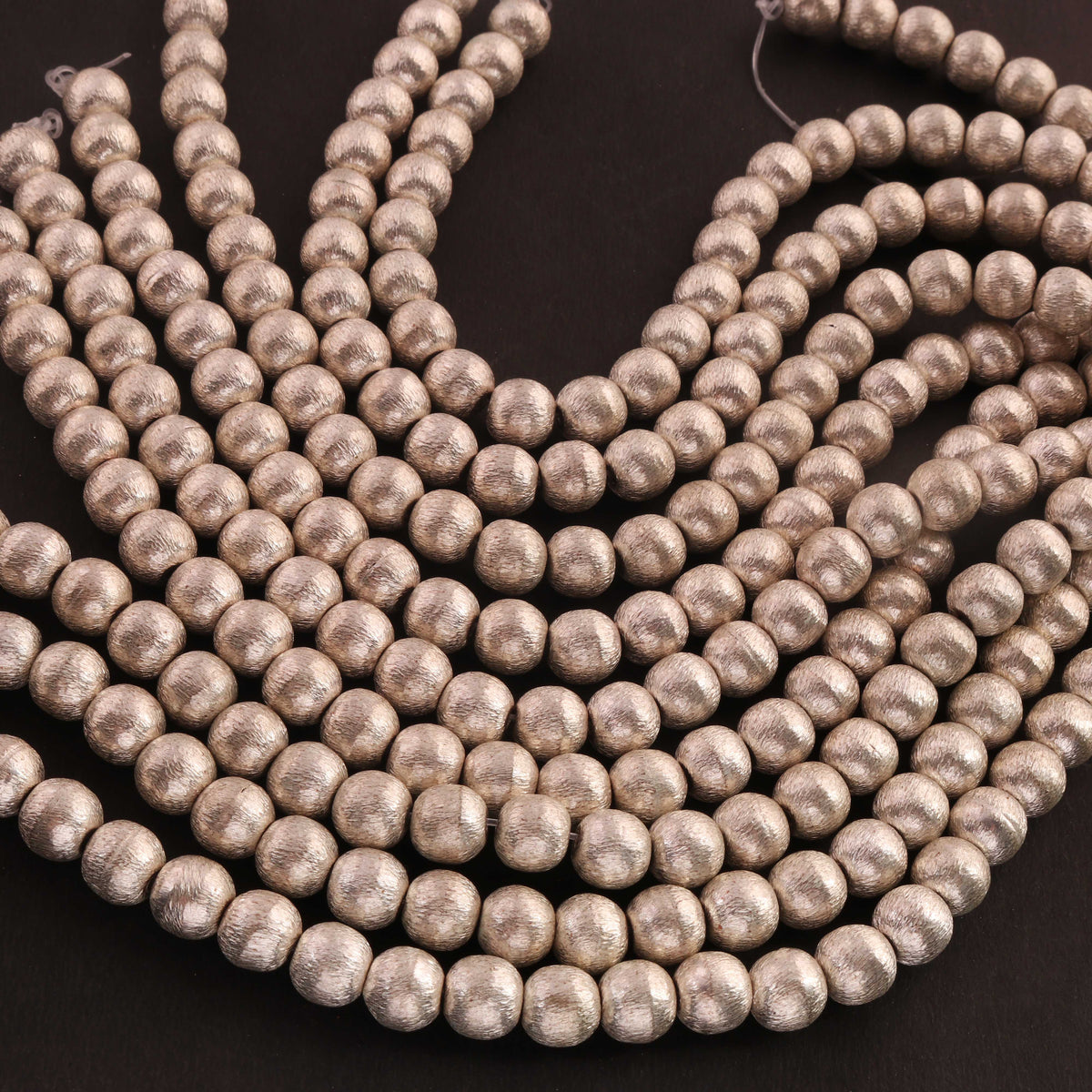 1 Strands Silver Plated Copper Ball Beads, Brush Copper Beads, Copper Ball, Jewelry  Making 12 mm 8 Inches, GPC080