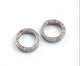 1 Pc Unique Pave Diamond Round Lock Claps, 11mm 925 Sterling Silver, Round Shape Designer Claps, Both Size Diamond, DJ00186