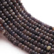 1 Strand Shaded Iolite Smooth Rondelles- Semi Precious Gemstone Iolite Rondelles Beads - 8mm-9mm-9 Inches BR03278