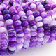 1 Long Strand Beautiful Shaded Lavender opal smooth rondelles  beads-Semi Precious Gem Stone Lavender Plain Opal Beads, - 9mm-10mm -15.5 Inches BR02686