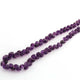 1 Strand Amethyst Faceted Briolettes -Onion Shape Briolettes -7mmx8mm- 18 Inches BR1358