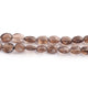 1 Strand Smoky Quartz Faceted  Briolettes  - Oval Shape Beads 9mmx7mm 9.5 Inches BR1529