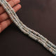 1  Long Strand Larimar Faceted Roundelles - Semi Precious Gemstone Rondelles  Shape Beads 6mm-14 Inches BR1521