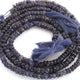 1 Strand AAA Quality Iolite  Faceted Rondelle - Iolite Gemstone  Beads 4mmx5mm -6mmx7mm13.5 Inches BR1598