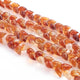 1 Strand Natural Shaded Hessonite Faceted Tear Drop Briolettes - Semi Precious Gemstone Water Drop- Beautiful Jewelry Making Briolettes Beads - 7mmx5mm-10mmx5mm - 7 Inches - BR3512