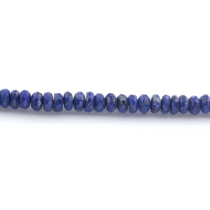 1  Strand Lapis Faceted Gemstone Rondelles -4mm-9mm- 14 Inches BR1579 - Tucson Beads