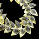 1 Strand Natural Lemon Quartz Faceted Tear Drop Briolettes - Semi Precious Gemstone Water Drop- Beautiful Jewelry Making Briolettes Beads - 11mmx7mm-15mmx8mm - 8 Inches - BR3518