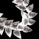 1 Strand Natural Crystal Quartz Faceted Tear Drop Briolettes - Semi Precious Gemstone Water Drop- Beautiful Jewelry Making Briolettes Beads - 13mmx9mm-16mmx11mm - 7 Inches - BR3554