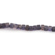 1 Strands Iolite Smooth Cube Briolettes -  Iolite Plain Box Shape Beads 4mmx6mm-6mmx7mm 8 Inches BR1641