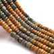 1  Strand Cats Eye Faceted Rondelles - Gemstone  Beads  -9mm-10mm  -14 Inches BR1654