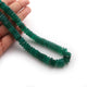 1  Strand  Green Onyx  Faceted Heishi Tyre Shape Gemstone Beads,  Green Onyx  Tyre Wheel Rondelles Beads, 11mm -14 Inches BR1661