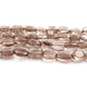 1 Strand Smoky Quartz Smooth Oval Briolettes - Center Drill Oval Beads 8mmx6mm-14mmx8mm 8 Inches BR1663