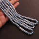 1 Strand Blue Oregon Smooth Rondelles  7mm 16 Inches BR1704