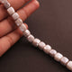 1 Strand Gray Silverite Faceted Briolettes - Silverite Cube Beads 9mmx9mm 10 Inches BR1745