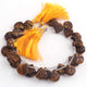 1 Strand Brown Tiger Eye Smooth Carving Briolettes -Heart Shape Briolettes -16mmx16mm-17mmx17mm - 9 Inches BR0428 - Tucson Beads