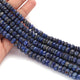 1 Strand Lapis lazuli Faceted Rondelles -  5mm-7mm 13 Inches BR1835