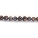 1 Strands Gray Moonstone Coated Faceted Ball Bead -  9mm 14 Inches BR1847