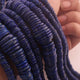 1  Strand Lapis Lazuli Smooth Briolettes - Wheel shape Beads - 16mmx4mm- 14 Inches BR01682 - Tucson Beads