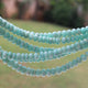 1 Strand Amazonite Smooth  Rondelles ,Round Beads,Roundel Beads 7mm-14mm 18 Inches BR662 - Tucson Beads