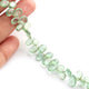 1 Strand Mint Green kyanite  Smooth Briolettes -Pear Shape Briolettes - 8mmx5mm-9mmx6mm -7 Inches BR2623