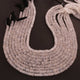 1 Strand White  Moonstone Smooth Heishi Beads-White Moonstone Wheel Rondelles , 4mm-6mm , 14 Inches , BR03676