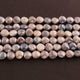 1 Strand Grey Silverite Faceted Briolettes - Semi Precious Gemstone Heart Shape Briolettes Beads -  9mmx9mm 14.5 Inches BR0717