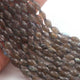 1 Strand Labradorite Faceted Dolki Shape Briolettes  - Semi Precious Gemstone Fancy Shape Briolettes 9mmx5mm- 15mmx6mm- 10 Inches BR03277 - Tucson Beads