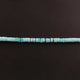 1 Strand Beautiful Peru Opal Faceted Heishi Tyre Beads -Peru Opal Gemstone Beads- 6mm-7mm-9.5 Inches BR0278