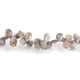 1 Strand Labradorite Faceted Briolettes - Semi Precious Gemstone Pear Shape  Briolettes -6mmx8mm -13mmx8mm- 9 Inches- BR02092