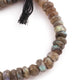 1  Strand  Labradorite Faceted Rondelles  Beads - Labradorite Rondelles - 7mm-8mm - 9.5 Inches BR2609