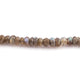 1  Strand  Labradorite Faceted Rondelles  Beads - Labradorite Rondelles - 7mm-8mm - 9.5 Inches BR2609