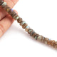 1  Strand  Labradorite Faceted Rondelles  Beads - Labradorite Rondelles - 7mm-8mm - 9.5 Inches BR2609