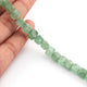 1 Strand Green Rutile Cube Shape Briolettes - Green Rutile Faceted Briolettes 8mm  8 Inches BR1920