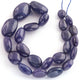 1 Strand Tenzanite Smooth Oval Shape Beads - Tenzanite Nuggets  Briolettes 12mmx10mm-27mmx18mm 9 Inches BR1963