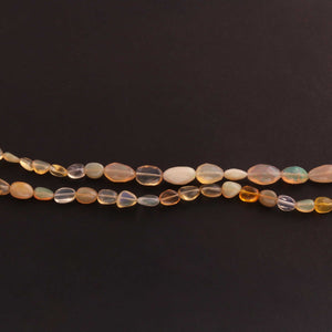 1 Strands Ethiopian Opal Smooth Briolettes  ,  Assorted Shape Briolettes - 13mmx6mm-3mmx5mm 7 inches BR1980