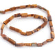 1 Strand Brown Tiger Eye Smooth Briolettes Cube Shape Beads 10mmx4mm-6mmx4mm -13  Inches BR2023