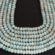 1 Strand Amazonite Faceted Rondelles - Amazonite Roundel Beads 7mm-8mm 14 Inches BR2029