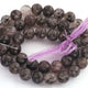 1 Long Strand Black Rutile Faceted Balls  Beads 8mm 14 Inches BR2059