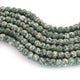 1 Strand Shaded green jasper Faceted Rondelles -  8mm 8 Inches BR2046