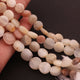 1 Strand Multi Moonstone Faceted Briolettes -Coin Shape  Briolettes - 9mm-10mm- 8 Inches BR2073