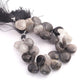 1  Strand Black Rutile Faceted   Briolettes - Heart Shape  Briolettes  15mmx15mm-16mmx16mm-8 Inches BR03319 - Tucson Beads