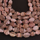 1  Strand Pink Opal Carving Oval Shape  Briolettes - 13mmX10mm-17mmX11mm - 10  Inches BR03677