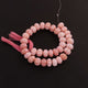 1 Strand Pink Opal Carving Melon Shape Briolettes Beads  - 8mm-9mm -8.5 Inches BR03411