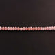 1 Strand Pink Opal Carving Melon Shape Briolettes Beads  - 8mm-9mm -8.5 Inches BR03411