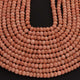 1 Strand Red  Amazonite Faceted Rondelles -Red Amazonite Round Rondelles  Beads 5mm-4mm  12.5  Inches BR0376