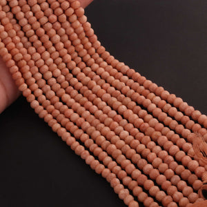 1 Strand Red  Amazonite Faceted Rondelles -Red Amazonite Round Rondelles  Beads 5mm-4mm  12.5  Inches BR0376