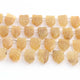 1  Strand  Golden Rutile Faceted Cavred Pentagon Shape Briolette -14mmx11mm-18mmx12mm- 8  Inches BR03612 - Tucson Beads