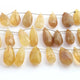 1 Strand Yellow Opal Faceted pear Shape Briolettes -Pear Shape  Briolettes  - 19mmx10mm - 29mmx10mm - 9.5 inches BR1843 - Tucson Beads