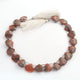 1 Strand  Unakite Faceted Briolettes -Diamond Shape Briolettes - 15mmx13mm- 18mmx14mm -10.5 Inches br03556 - Tucson Beads