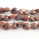 1 Strand  Unakite Faceted Briolettes -Diamond Shape Briolettes - 15mmx13mm- 18mmx14mm -10.5 Inches br03556 - Tucson Beads